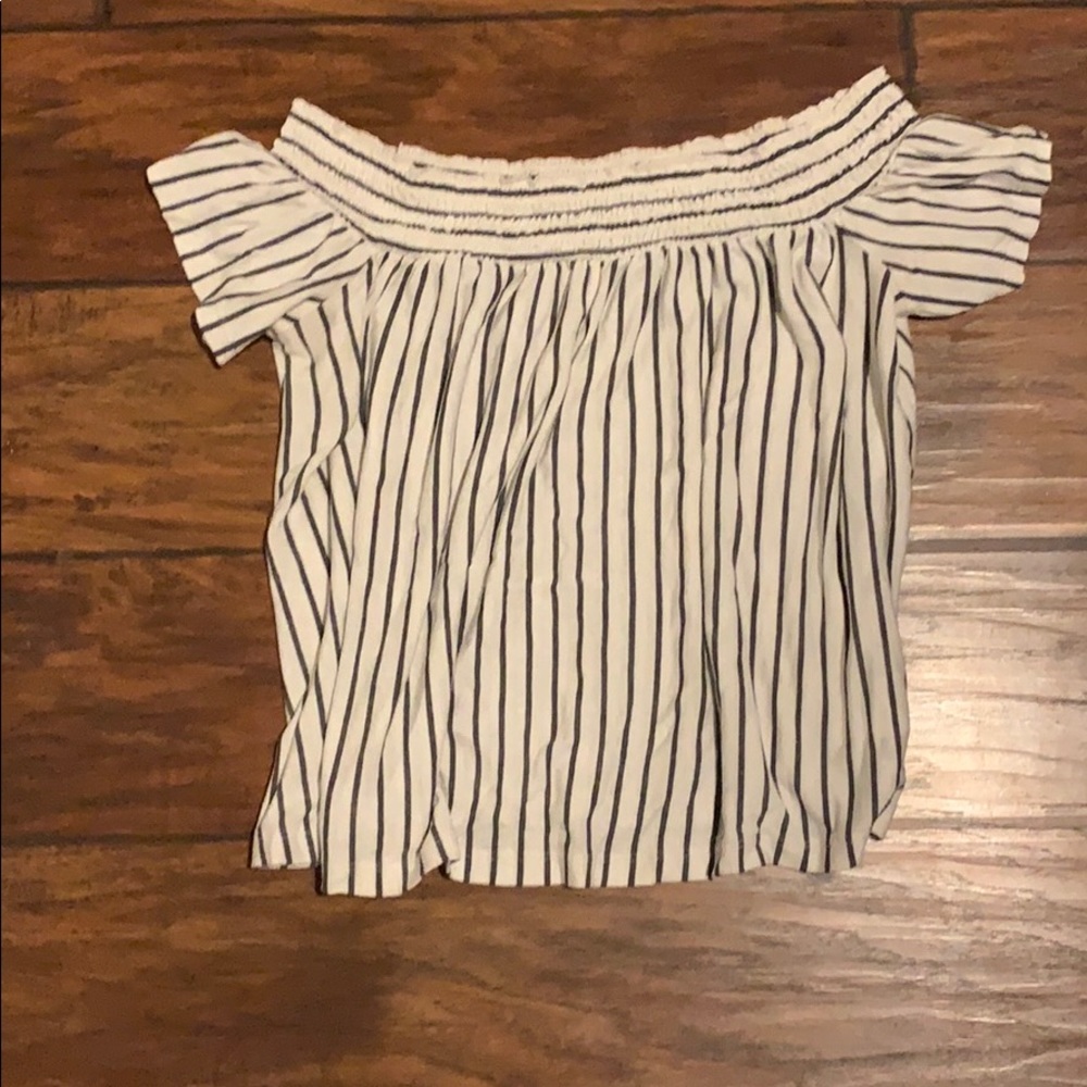 Off the shoulder shirt